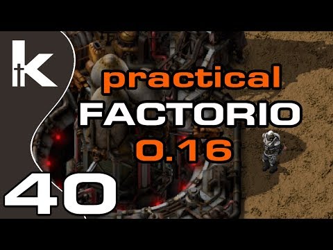 Practical Factorio 0.16 Episode 40 | Preparing to Arm Up | Factorio Let's Play