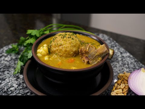 Prepara así un caldo de bolas y tus almuerzos serán los mejores || Caldo de bolas de verde