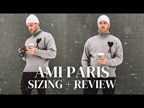 AMI Paris Sweater - Review & Sizing + Is It Worth The Price?