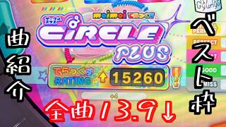 【maimai CiRCLEplus】低速譜面が得意な男のほぼ13+の虹レート☆☆ベスト枠【15250↑】