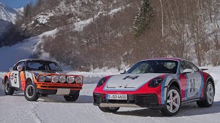 Porsche 911 DAKAR Rally 1978 - CRAZY Ice Drifting!