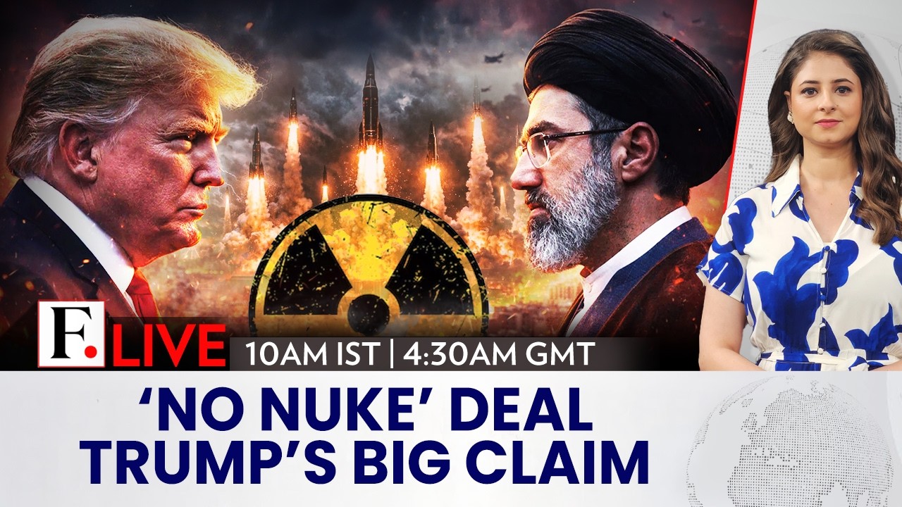 LIVE: Trump Says Iran War Ending Soon; Claims Uranium ‘Nuclear Dust’ Deal | Firstpost Live