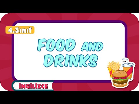 Food and Drinks 📚 4.Sınıf İngilizce #2024