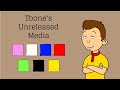 Tbone S Unreleased Media 4 Caillou S Behavior Card Day