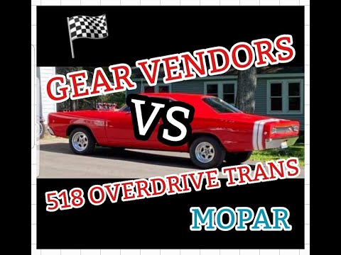 GEAR VENDORS OVERDRIVE  VS  518-46RE OVERDRIVER