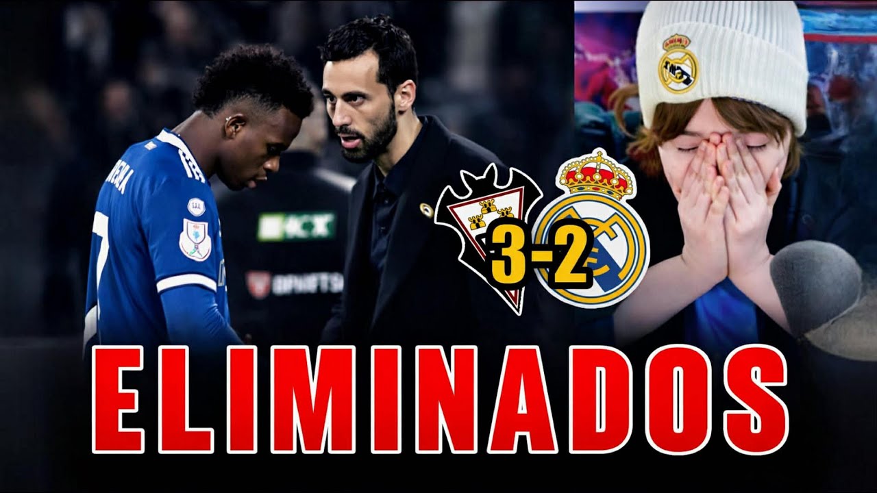 😡 ¡DAMOS MUCHA VERGÜENZA! ESTÓ NO ES EL REAL MADRID PFFF ESTAMOS ELIMINADOS DE COPA DEL REY