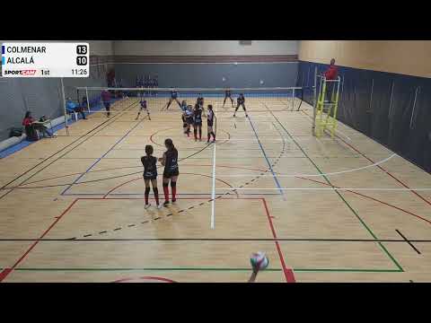 Voleibol Infantil Colmenar vs Alcalá