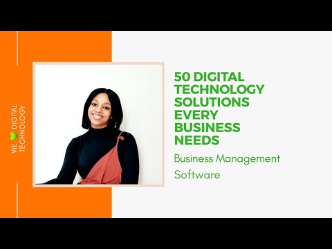 Business Management Software | 50 Digital Technology Solutions Every Business Needs
