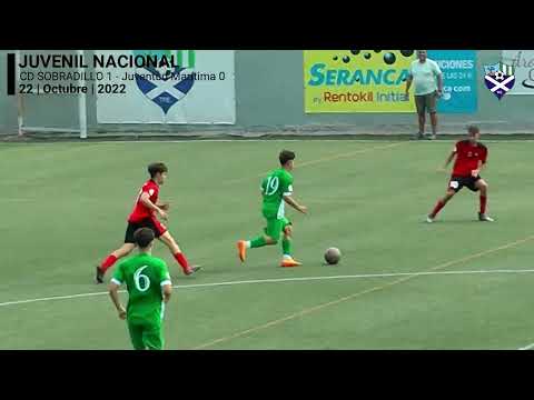 Mejores jugadas de Jorge Báez en el partido de fútbol CD Sobradillo - Juv. Marítima. Temporada 22-23