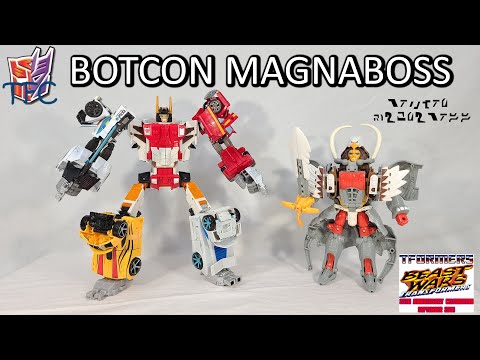 Transformers Review: BotCon 2016 Magnaboss