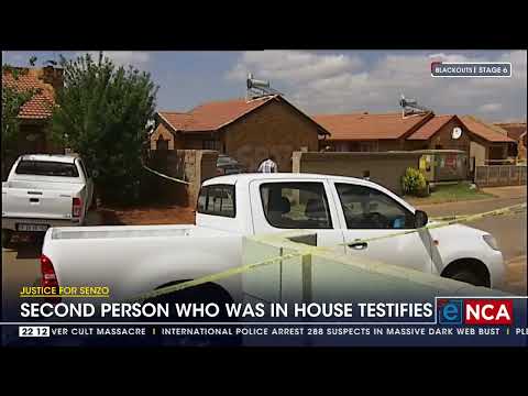 Justice for Senzo Second person who was in the house testifies