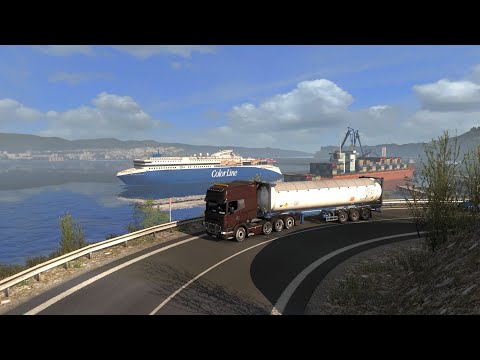 ETS2 1.37 SouthernRegion 8.0 | Novorossiysk [RU] - Khadyzhensk [RU] | RJL Scania R