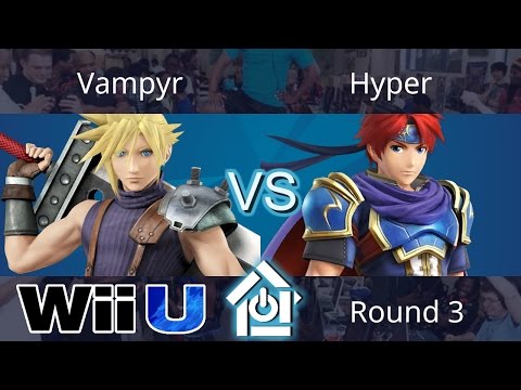Gwinnett Brawl 3/4/17 - Vampyr (Cloud) vs Hyper (Roy) - Smash 4 Round 3