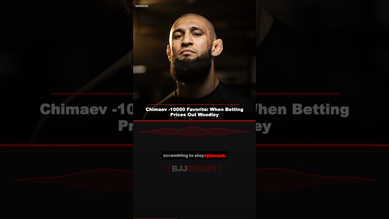 -10000 Odds: What Vegas Says About Woodley #Shorts