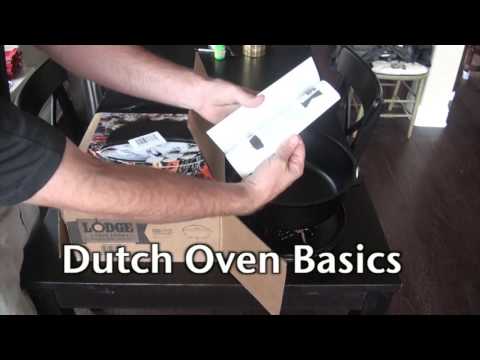 Unboxing Lodge Dutch Oven 12