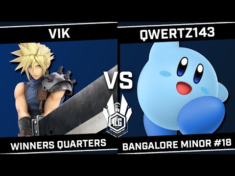 Vik (Cloud) vs qwertz143 (Kirby) - ILG Bangalore Minor #18
