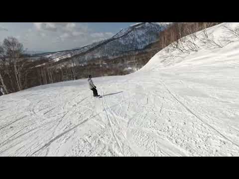 Snowboarding in JAPAN - Niseko Annupuri Full Run