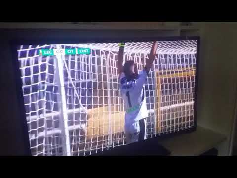 Il goal del lecce contro il cittadella
