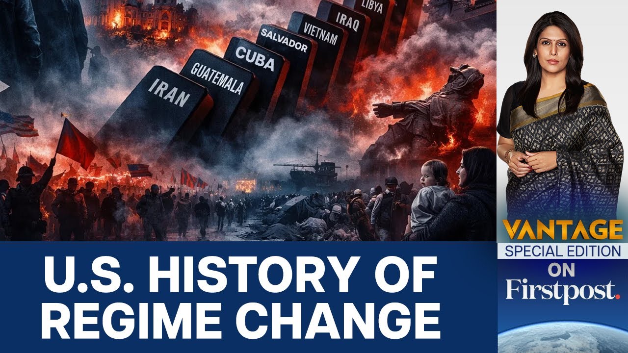 From Caracas to Tehran: America’s 70+ Regime-Change Playbook | Vantage with Palki Sharma | N18G