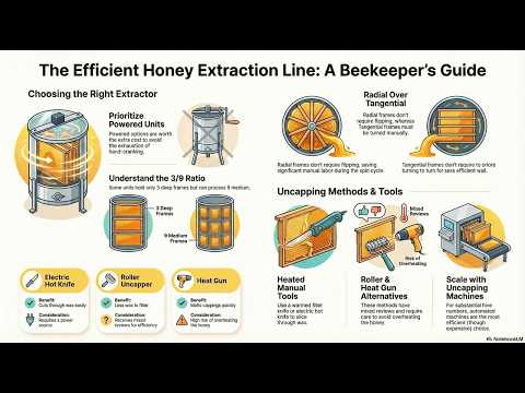 Efficient Honey Extraction Guide
