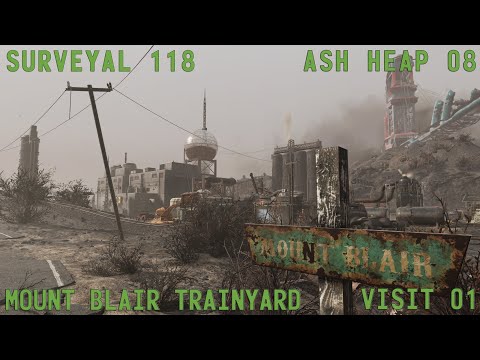 Fallout 76 Surveyal Project 118 - Ash Heap 08 - Mount Blair Trainyard