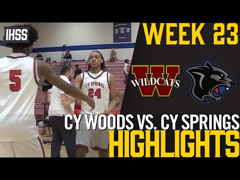 Cy Springs Dominates Cy Woods for 5th Straight Win | Game Highlights