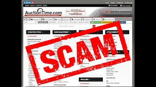 SCAM Alert!!! Auctiontime.com