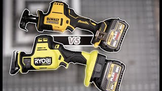 Dewalt vs Ryobi (Hacksaws)