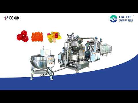 Automatic Jelly Gummy Candy Depositing Production Line
