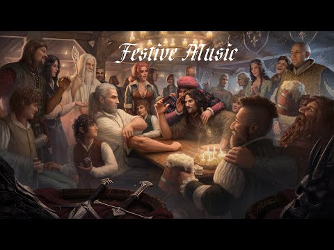 Medieval Tavern Music - Aragorn and Geralt 🍻