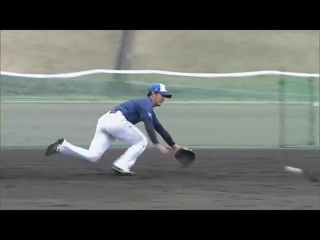【ライオンズ春季キャンプ】ライオンズ・川野 特守で必死に食らいつく!! 2021/2/11
