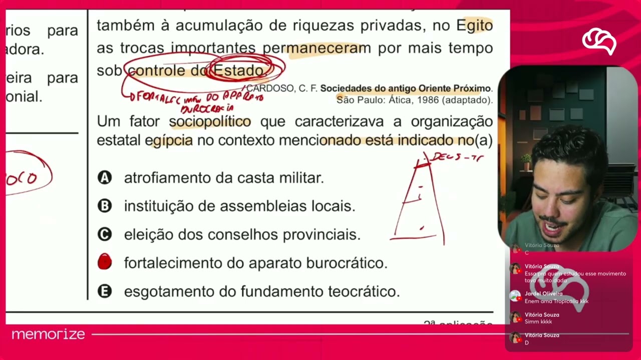 Resolução em Vídeo — Questão 72 ENEM 2020 PPL
