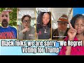 Black People We Apologize Voting For Trump Was A Mistake We Deeply Regret