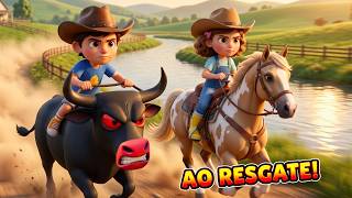 Rick Cowboy e Ana Boiadeira 🐂🤠 | Só Alegria Kids