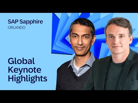 Global Keynote Highlights: Business AI, Joule, & Suite in 12 Minutes | SAP Sapphire Orlando 2025
