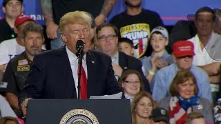 Trump reads &quot;The Snake&quot; poem