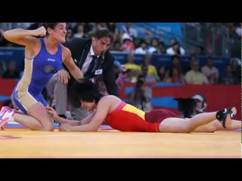 Russia's Natalia Vorobieva Wins Gold in women's 72kg Free Style Wrestling