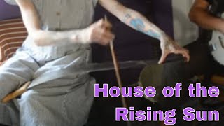 House of the Rising Sun - Dusty Whytis & Spoon Lady (musical saw)