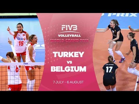 Turkey v Belgium highlights - FIVB World Grand Prix