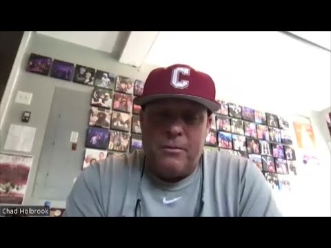 CofC Head Baseball Coach Chad Holbrook signs five-year extension