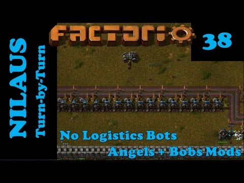 Lets Play Factorio S6E38 - Gold plates and a trip to the front line