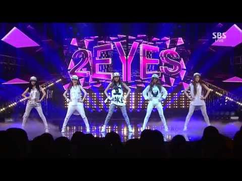 2EYES '까불지마' (Don't mess with me) 130630 인기가요(Inkigayo)