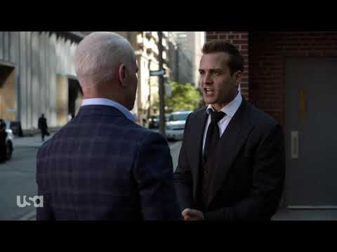Suits S9 E08 - Harvey punches Cahill out of prison