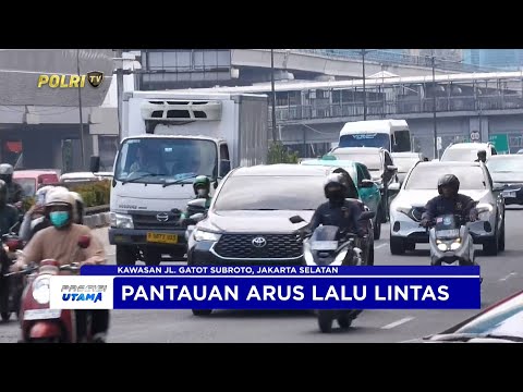 NTMC POLRI - PANTAUAN ARUS LALU LINTAS SORE 16/10/2025