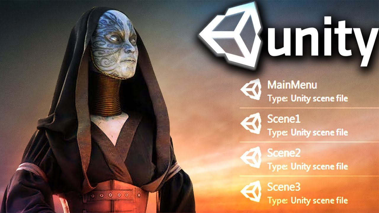 Unity Tutorial - How To Load Scene, Scene Management - English Part 1