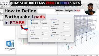 How to Define Earthquake Loads in ETABS (Seismic Analysis Guide)