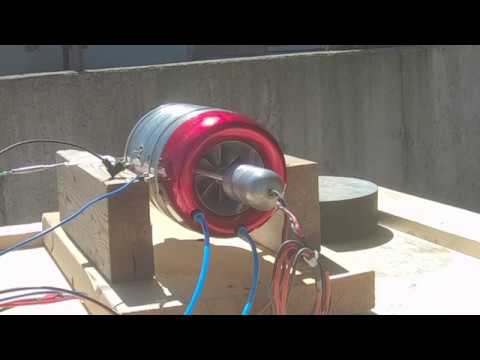 TJT 3000 Engine test