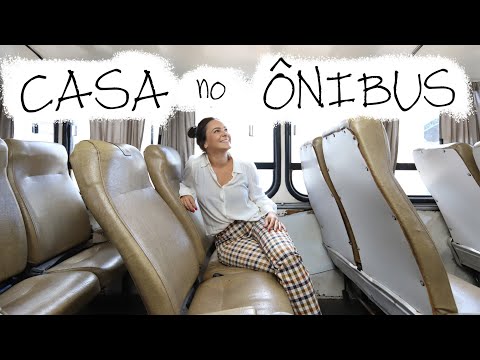 CASA SOBRE RODAS - TRANSFORMAÇÃO DE ÔNIBUS EM CASA