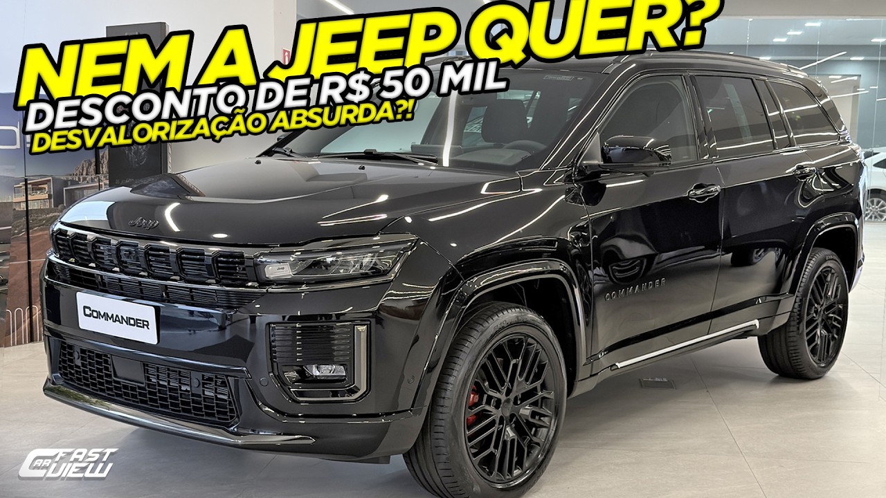 NOVO JEEP COMMANDER BLACKHAWK 2027 FLEX VALE A PENA? MENOS POTENTE E MAIS CARO QUE TIGGO 8 PHEV!