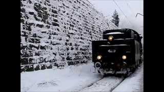 preview picture of video '3Seenbahn 58 311 im Winter, Dampflokfahrt im Schwarzwald'